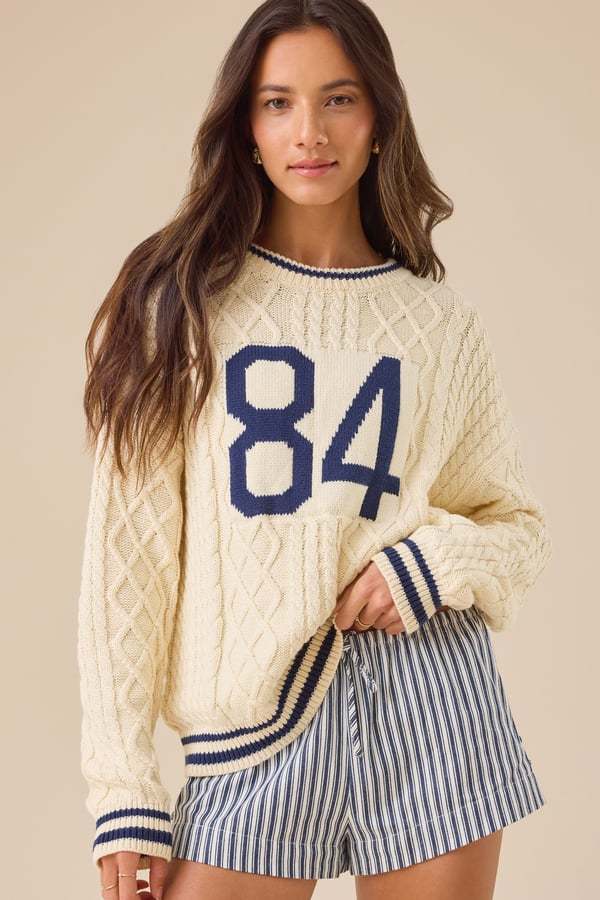 84 Cable Sweater