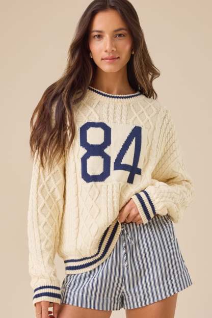 84 Cable Sweater