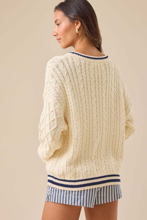 84 Cable Sweater