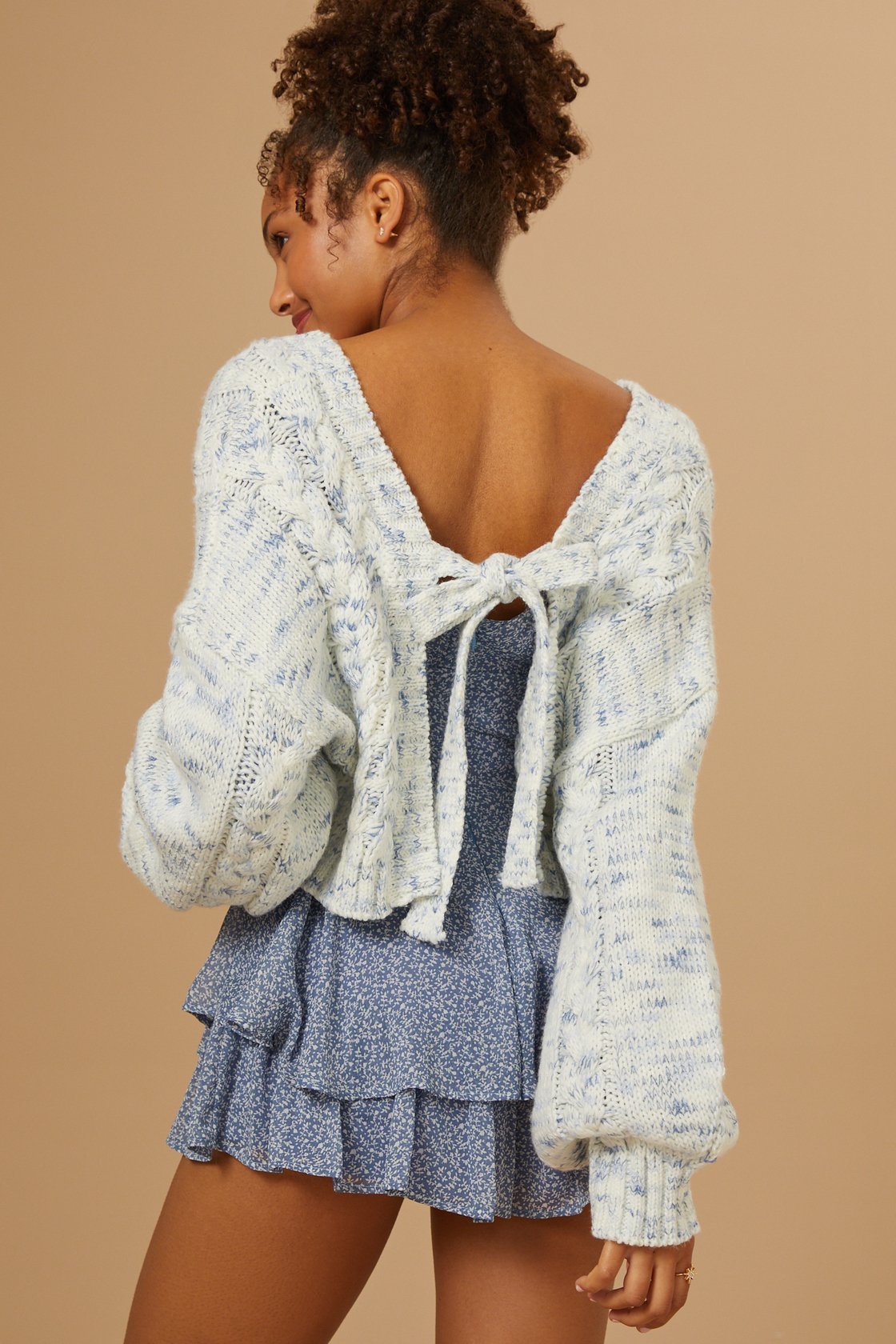 Mila Tie Back Sweater