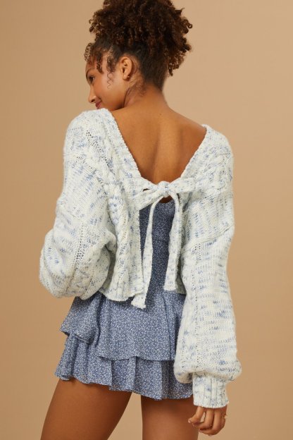 Mila Tie Back Sweater