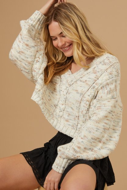 Mila Tie Back Sweater