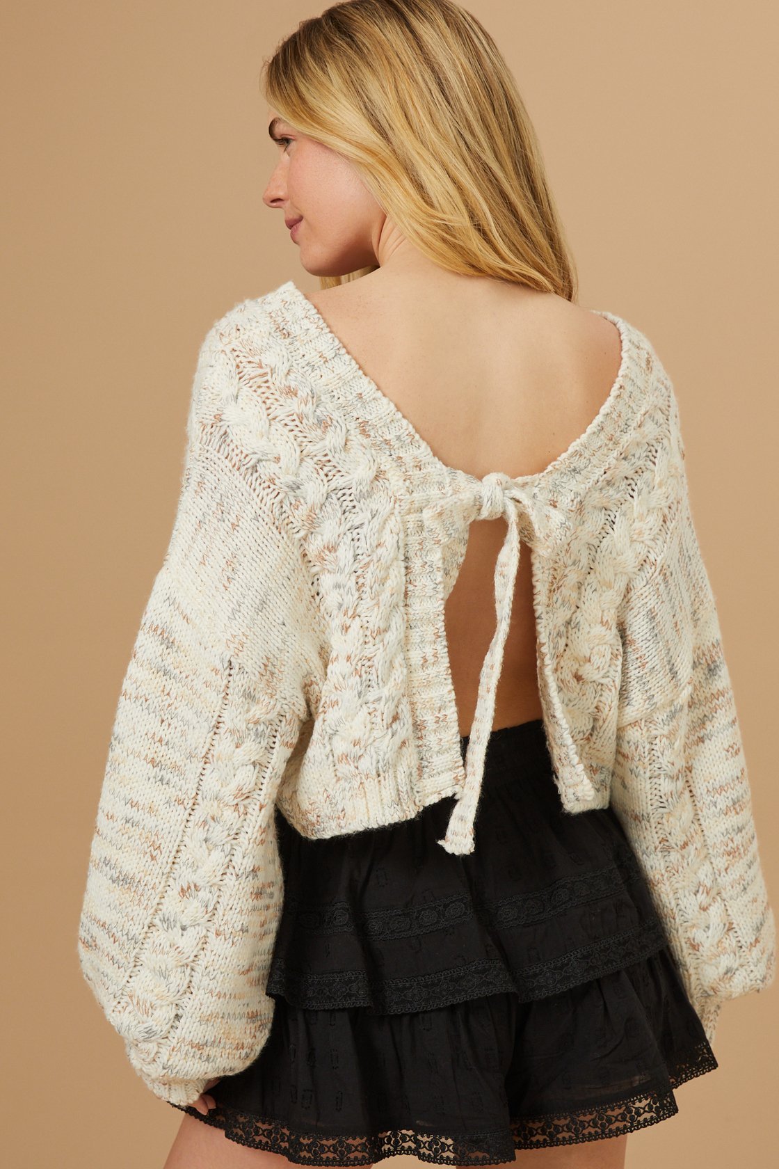 Mila Tie Back Sweater