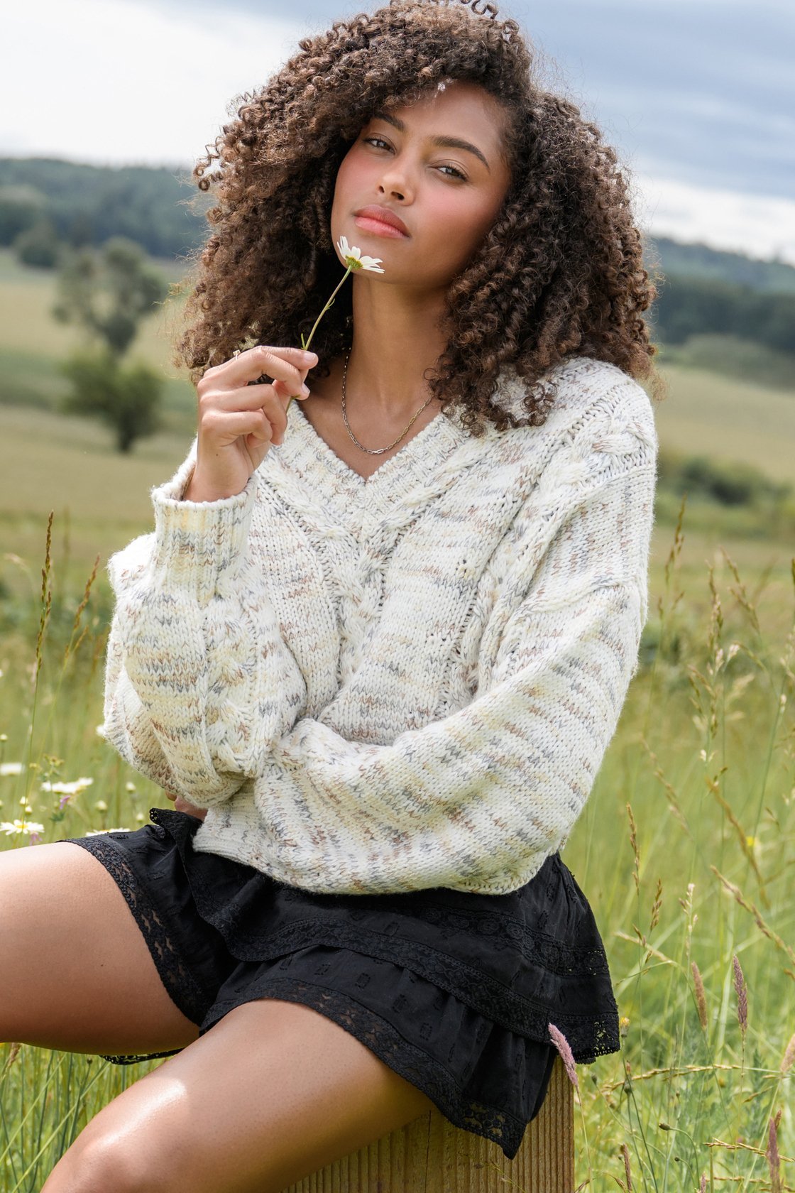 Mila Tie Back Sweater