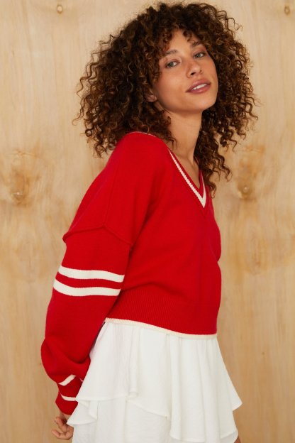 Brynlee Varsity Sweater