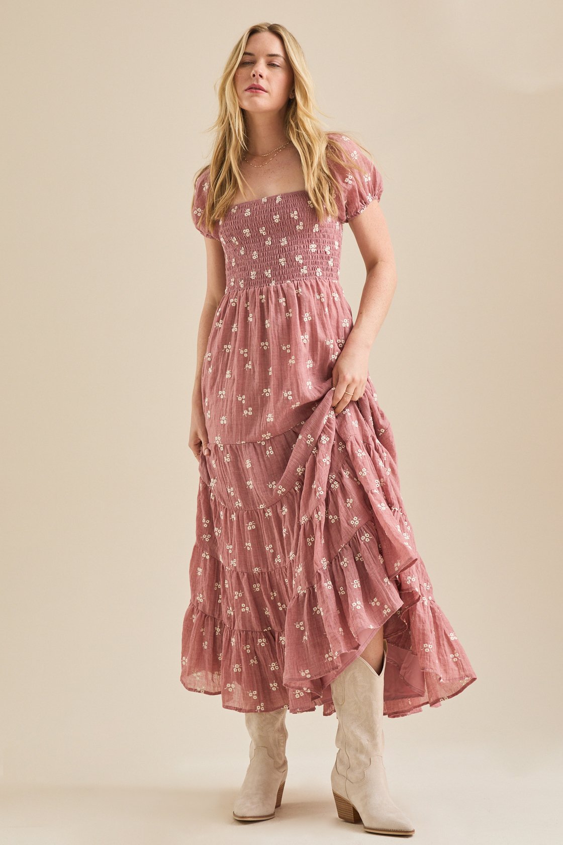 Madison Floral Maxi Dress