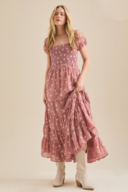 Madison Floral Maxi Dress