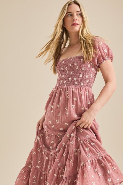 Madison Floral Maxi Dress