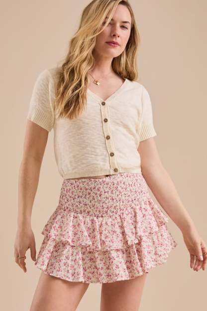 Veronica Button Up Top