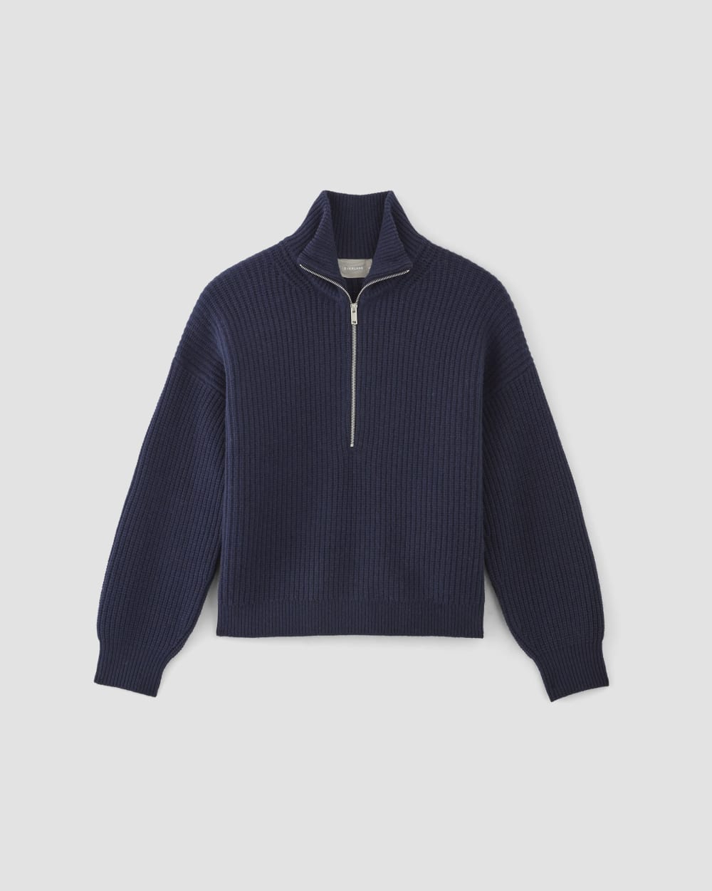 The Felted Merino Half-Zip Sweater