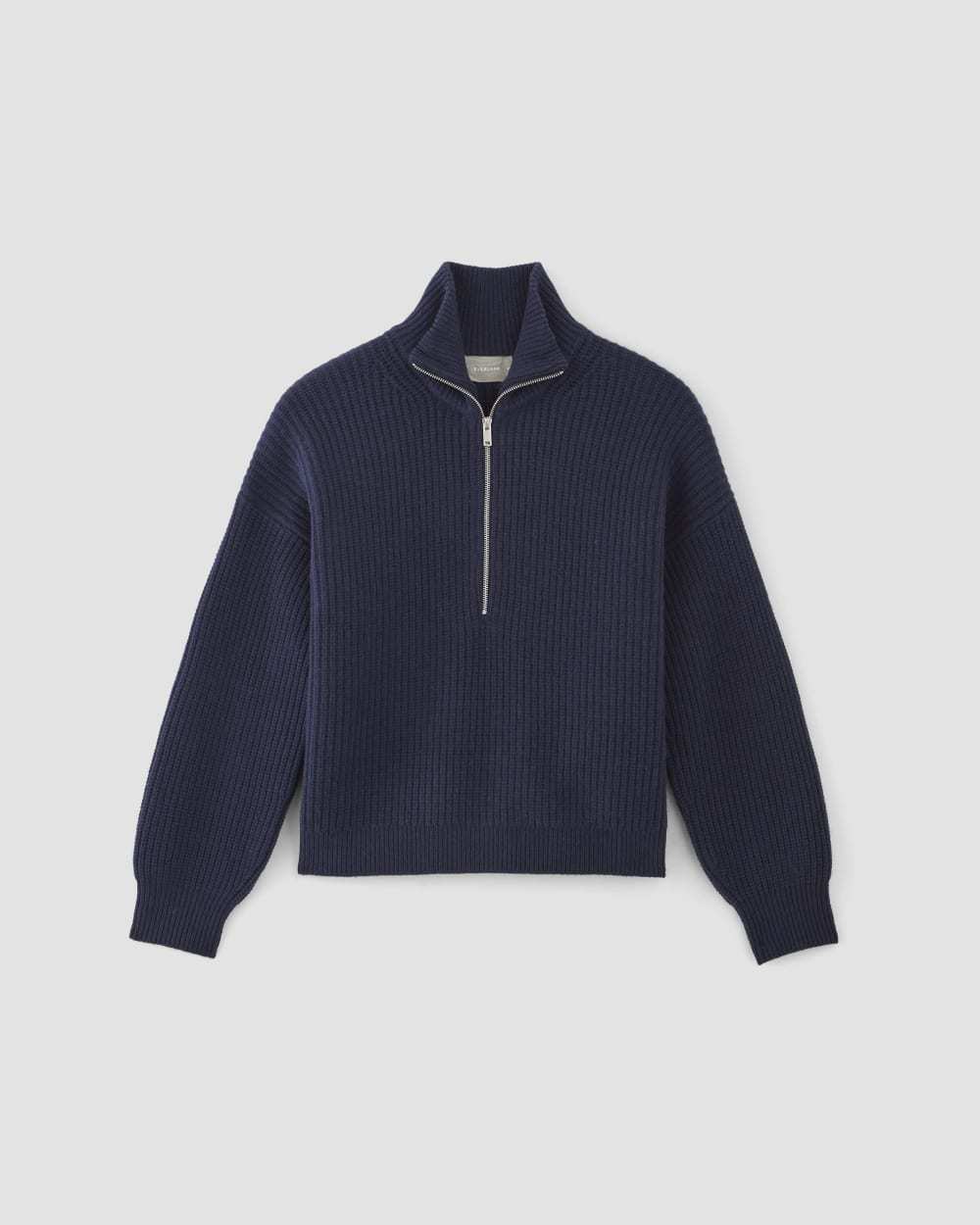 The Felted Merino Half-Zip Sweater