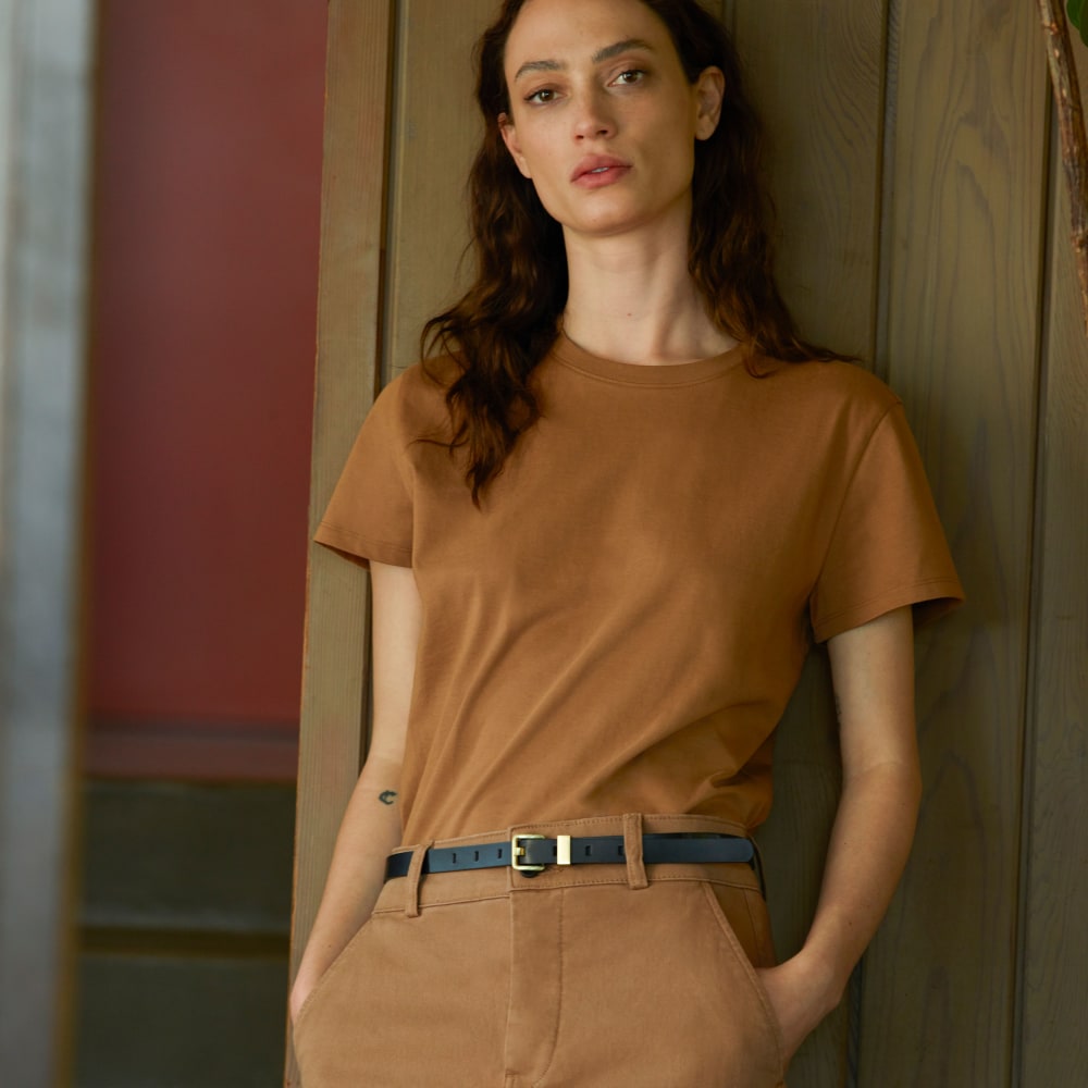 The Organic Cotton Box-Cut Tee