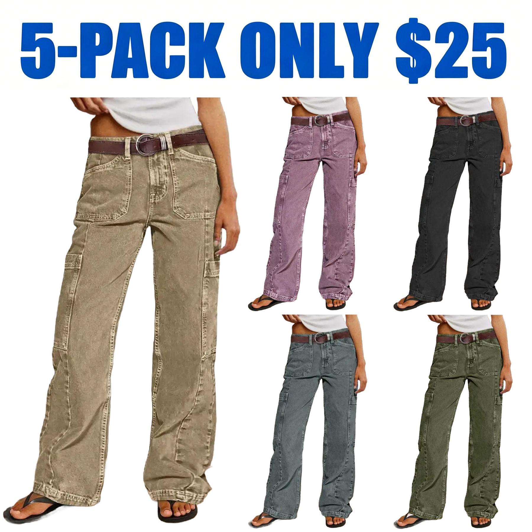 Men's Street Style Multi-Pocket Cargo Shorts