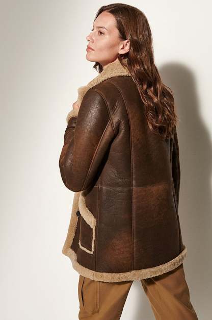 Marleigh Sheepskin Coat