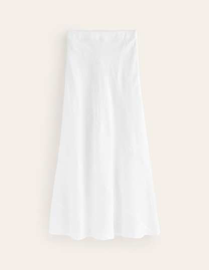 Patchwork Bias-Cut Slip Skirt