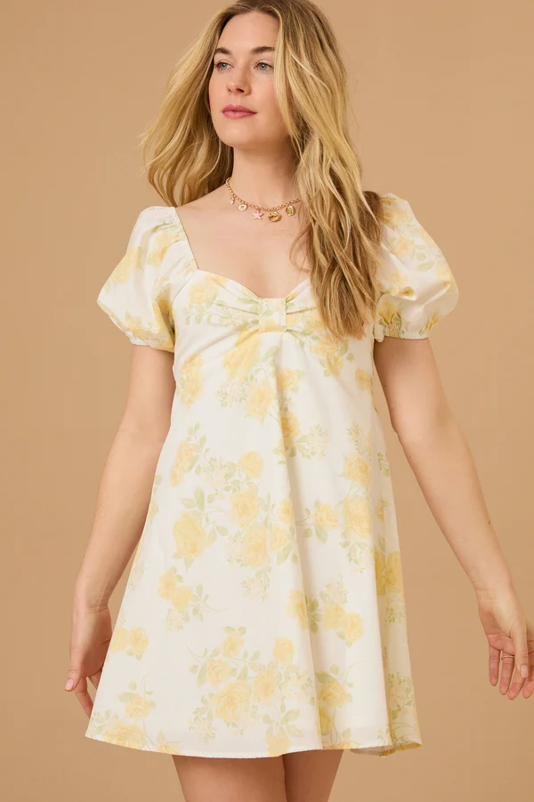 Amanda Floral Mini Dress