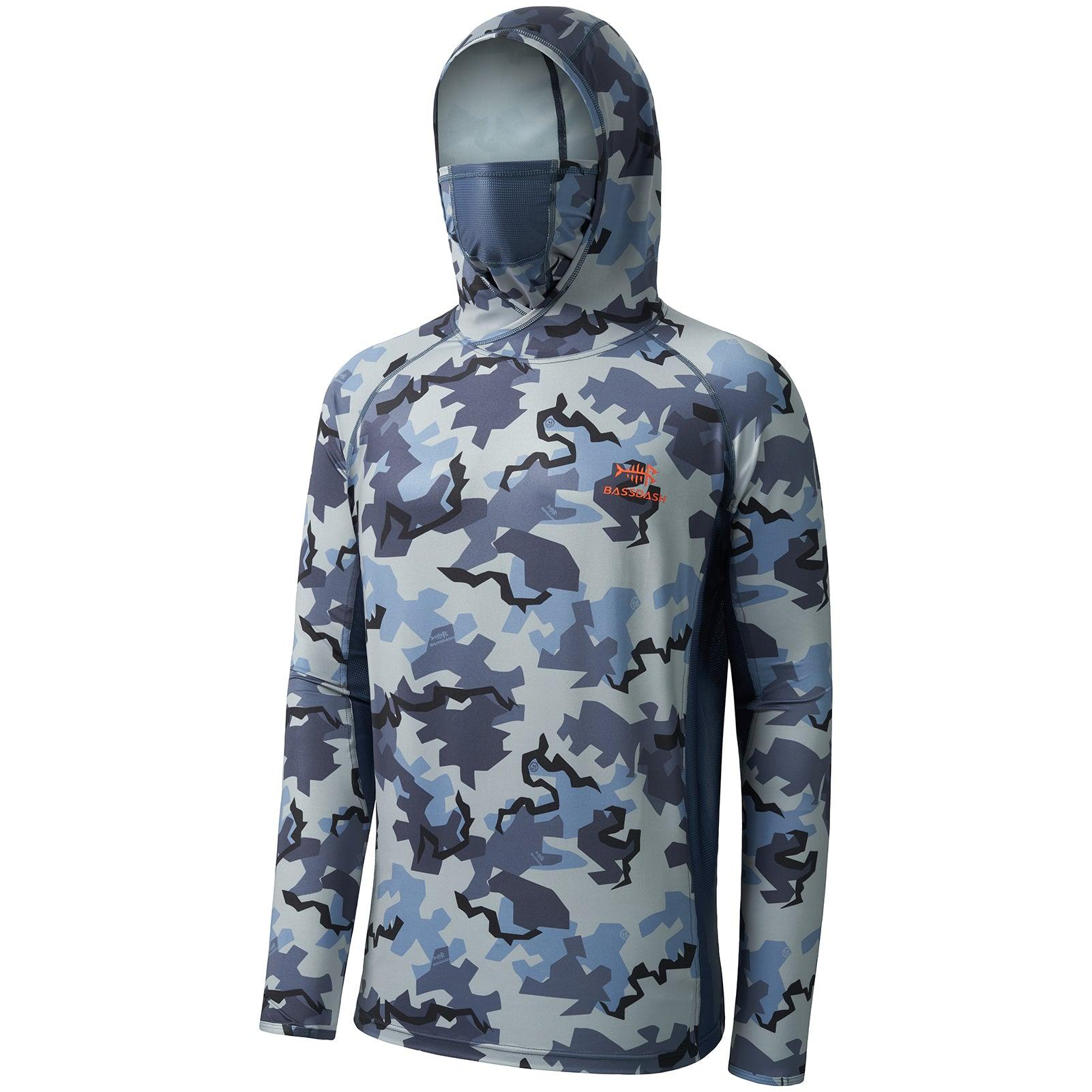 Men's UPF 50+ Long Sleeve Hunting Hoodie with Mask FS06M