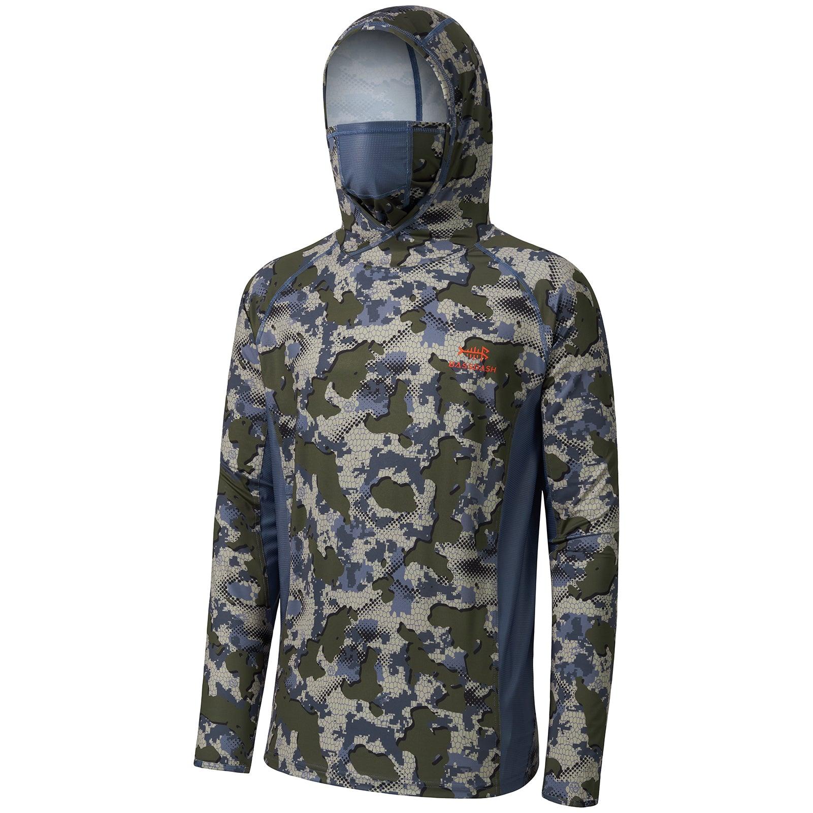 Men's UPF 50+ Long Sleeve Hunting Hoodie with Mask FS06M
