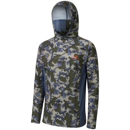 Men's UPF 50+ Long Sleeve Hunting Hoodie with Mask FS06M