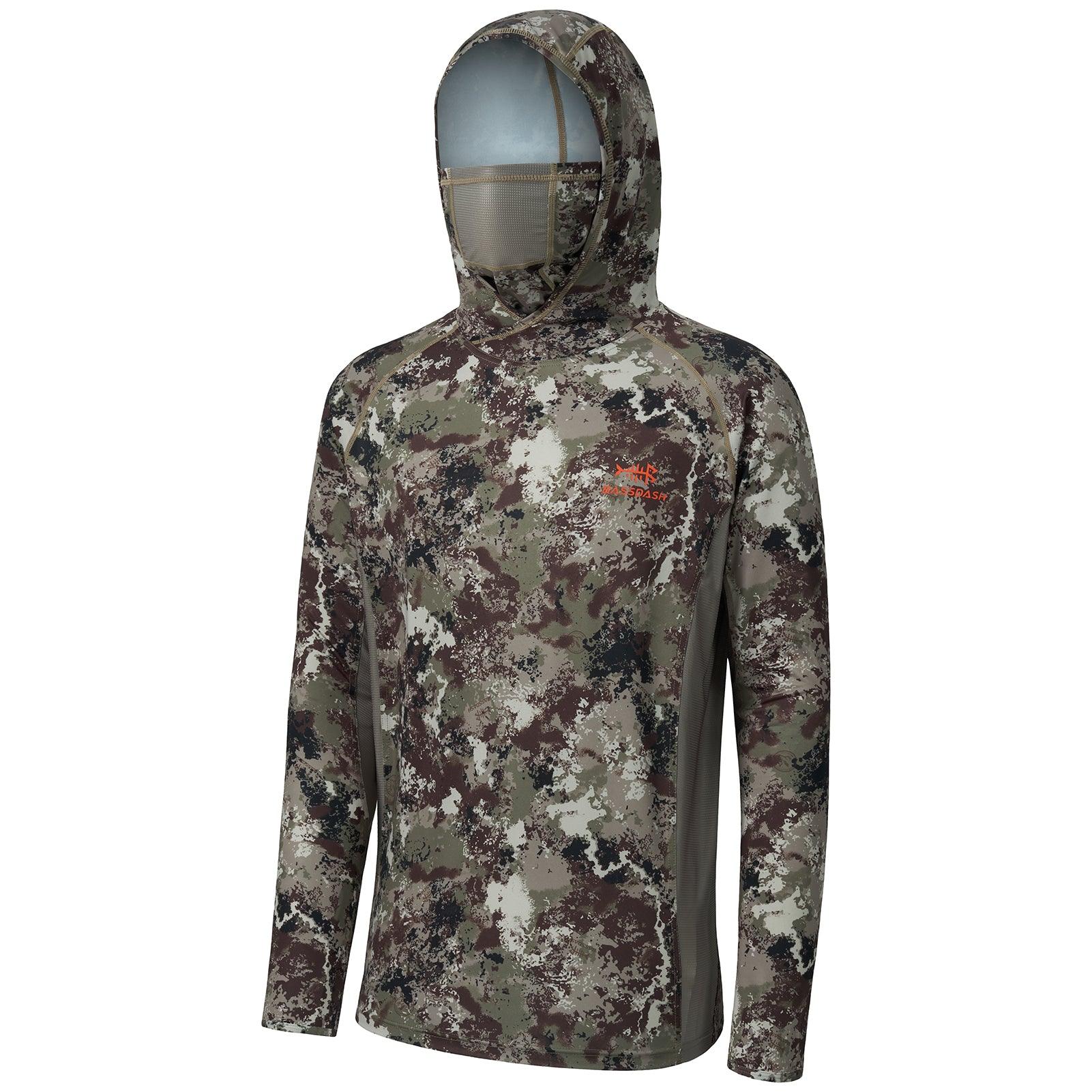 Men's UPF 50+ Long Sleeve Hunting Hoodie with Mask FS06M