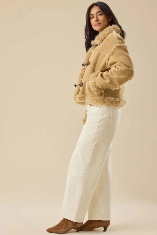 Elsa Faux Suede Jacket