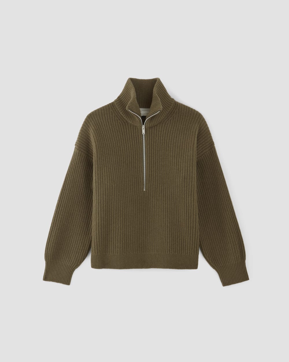 The Felted Merino Half-Zip Sweater