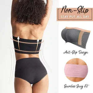 Invisible Seamless Supportive Bandeau Bra