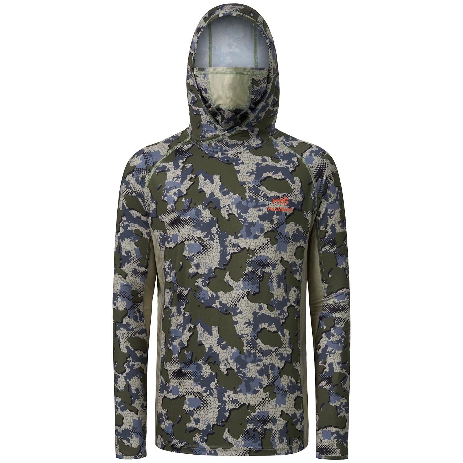 Men's UPF 50+ Long Sleeve Hunting Hoodie with Mask FS06M