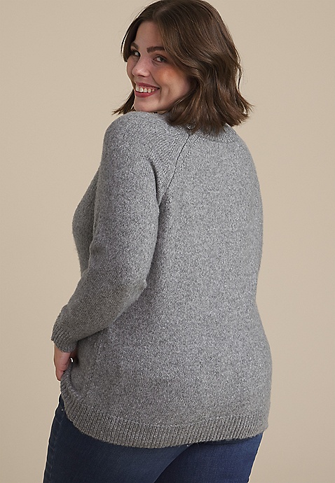 Plus Size Cozier Than Cashmere Tinsel Joy Sweater