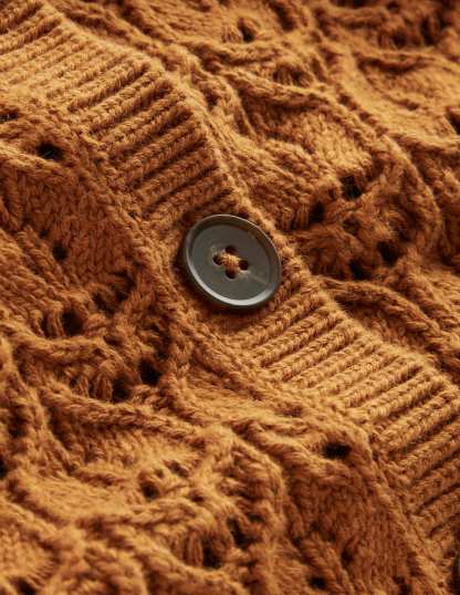 Short Sleeve Crochet Cardigan