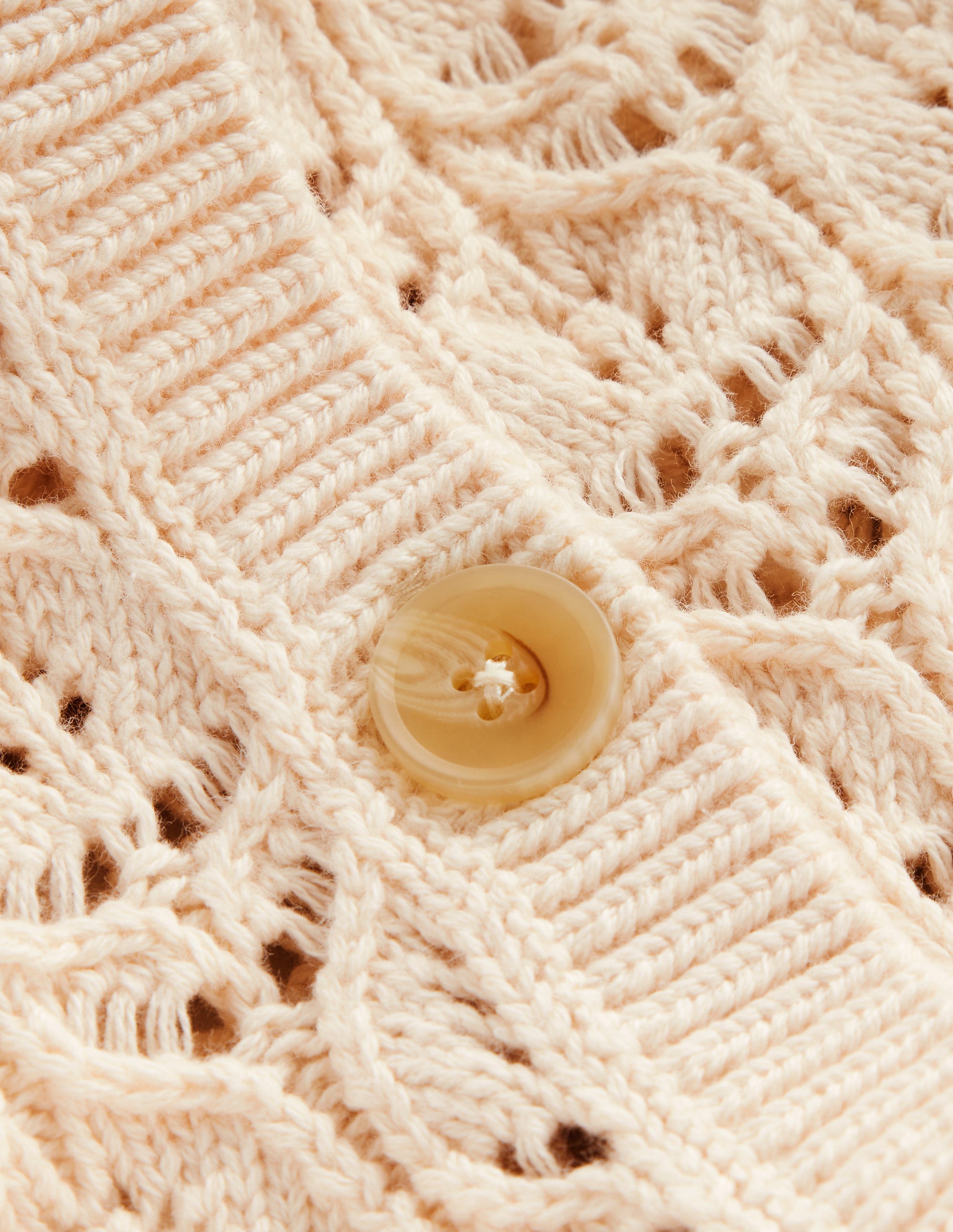 Short Sleeve Crochet Cardigan