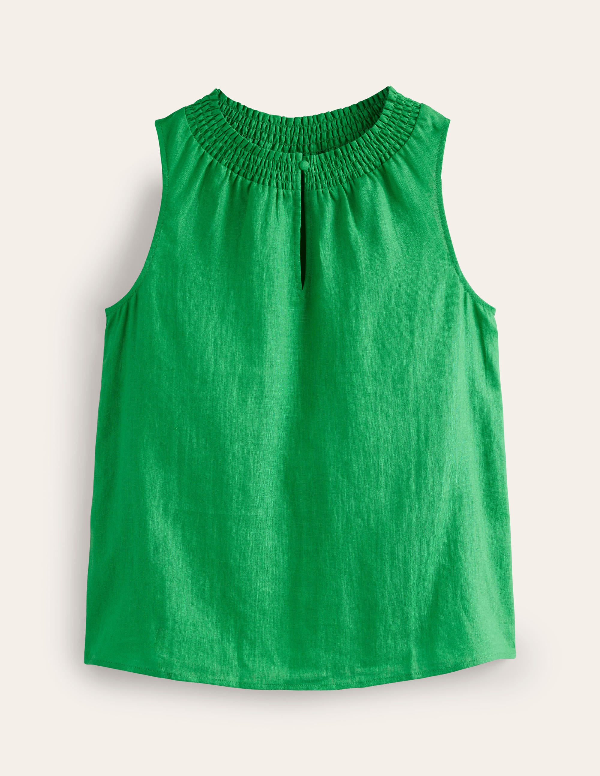 Georgia Linen Sleeveless Top