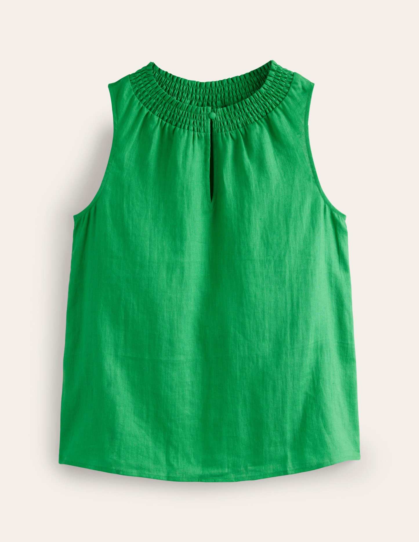 Georgia Linen Sleeveless Top