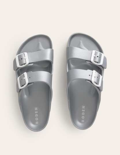 Lyla Double Buckle Slide