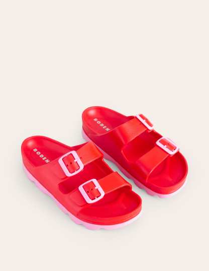 Lyla Double Buckle Slide