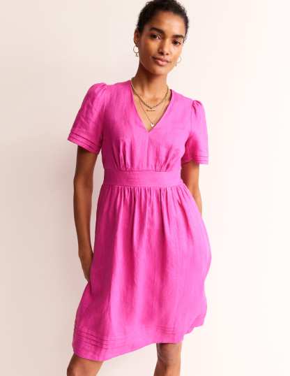 Eve Linen Short Dress