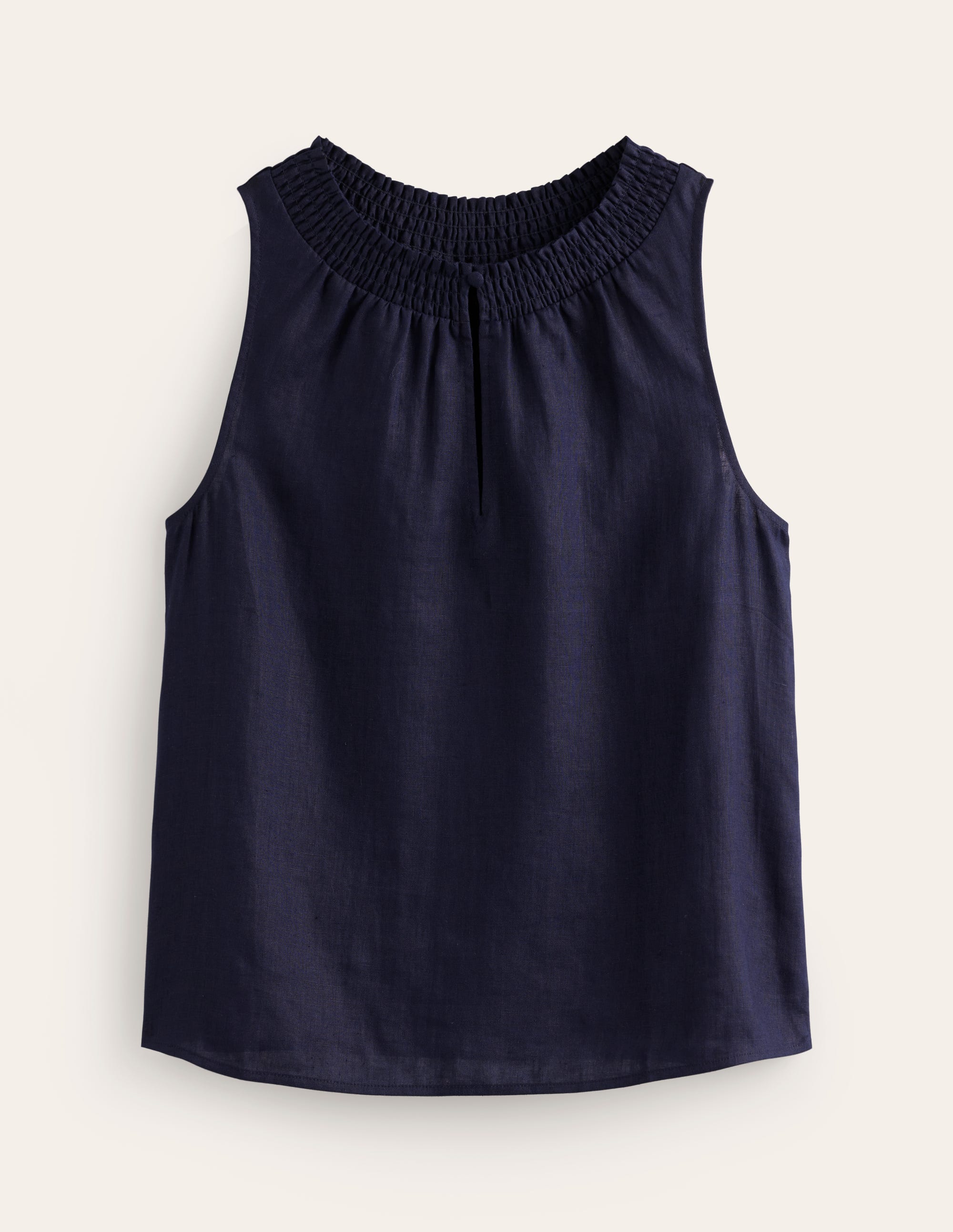 Georgia Linen Sleeveless Top