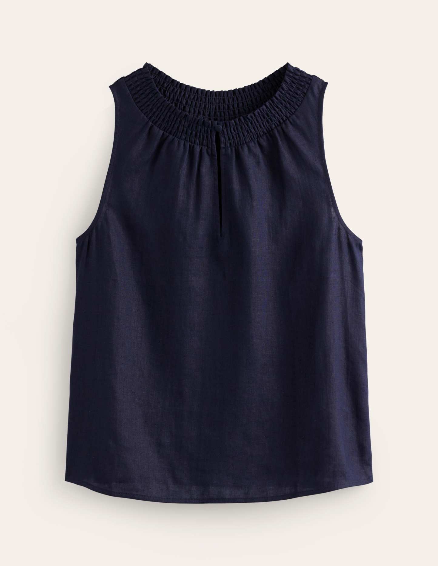 Georgia Linen Sleeveless Top