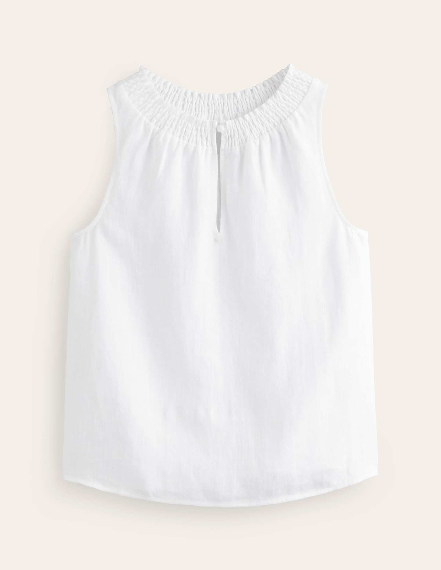 Georgia Linen Sleeveless Top
