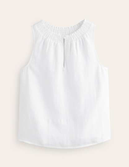 Georgia Linen Sleeveless Top