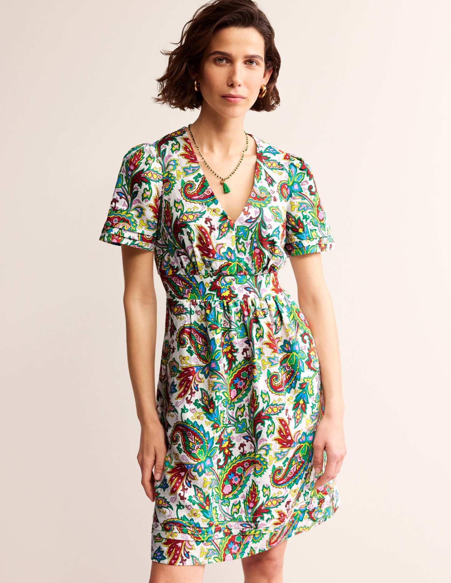 Eve Linen Short Dress