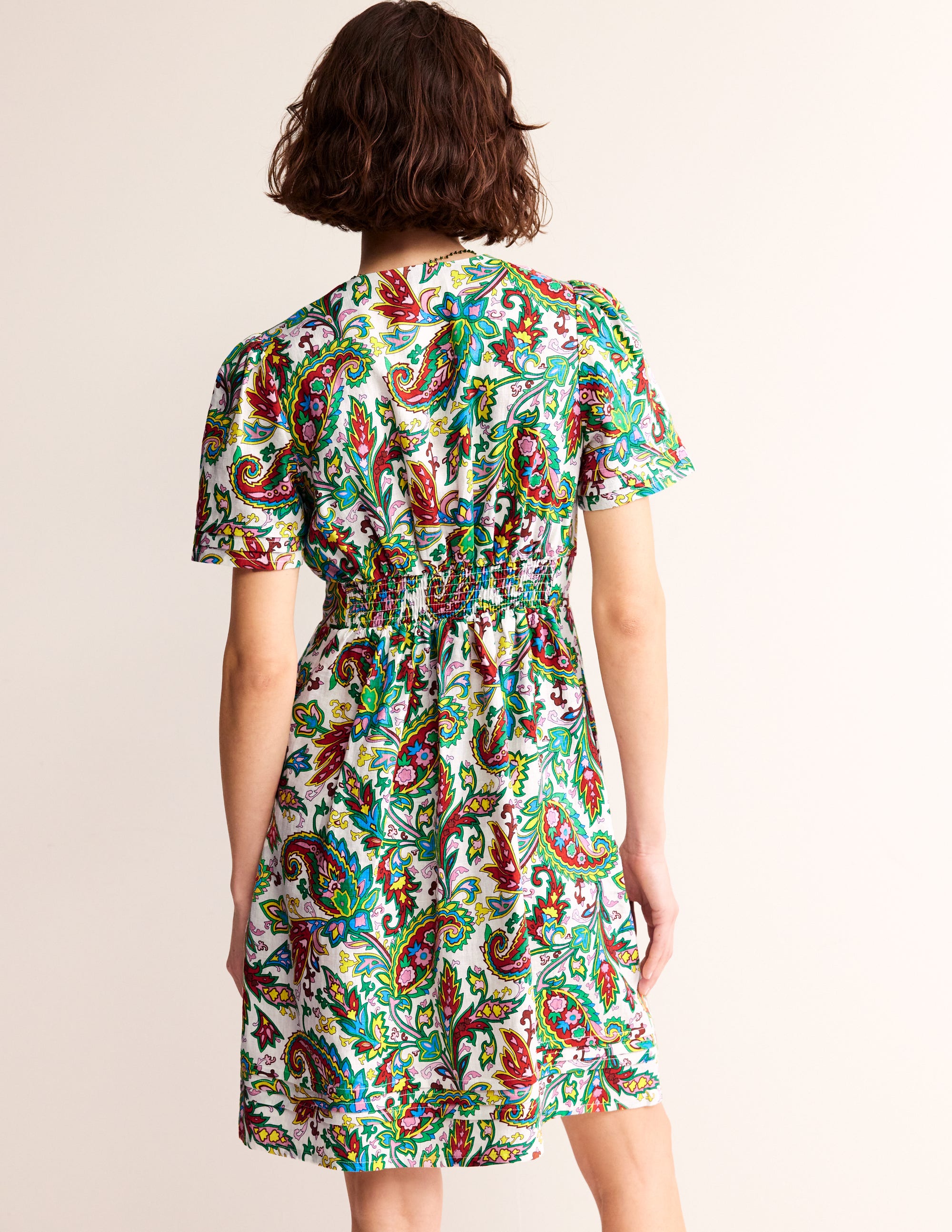 Eve Linen Short Dress