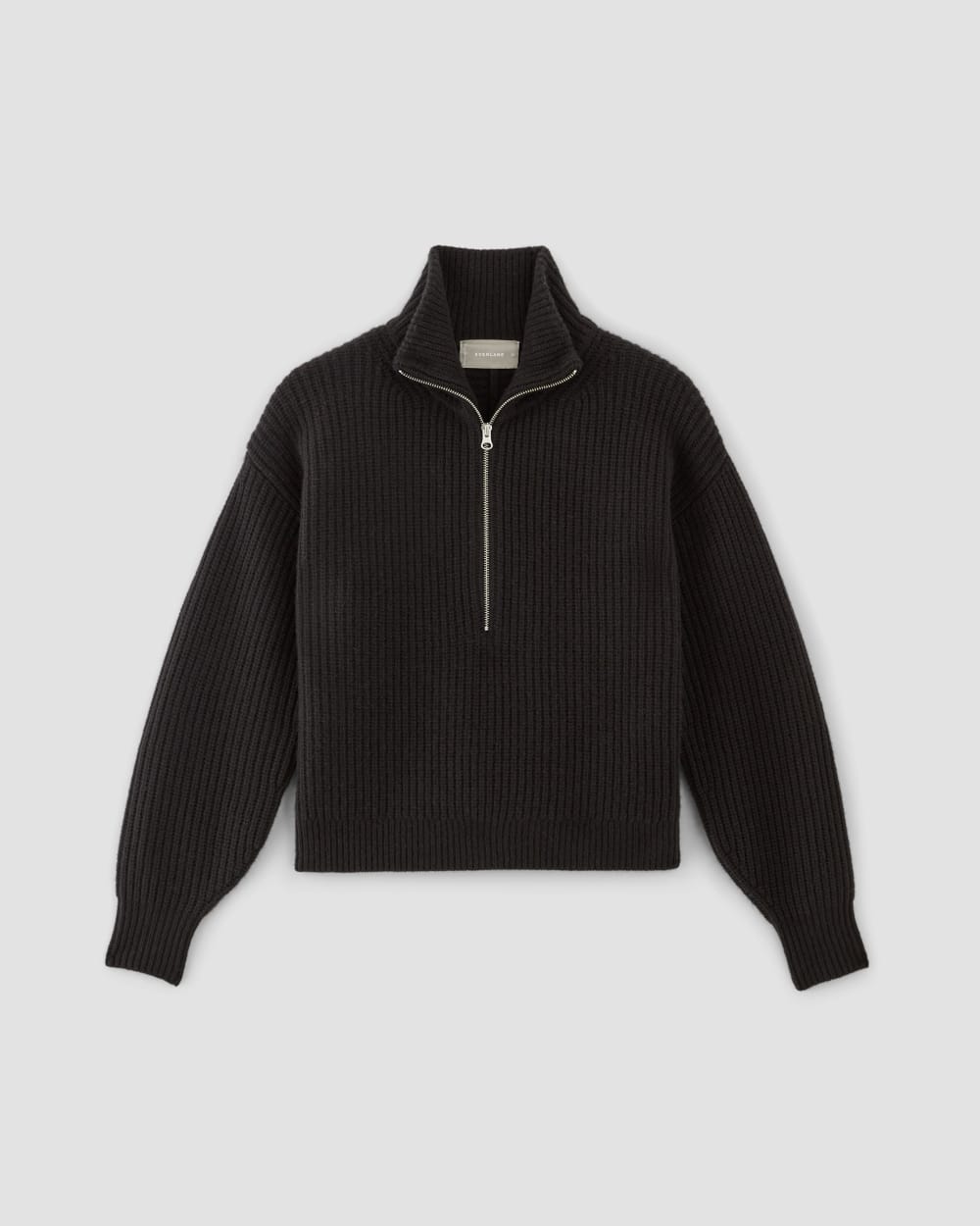 The Felted Merino Half-Zip Sweater