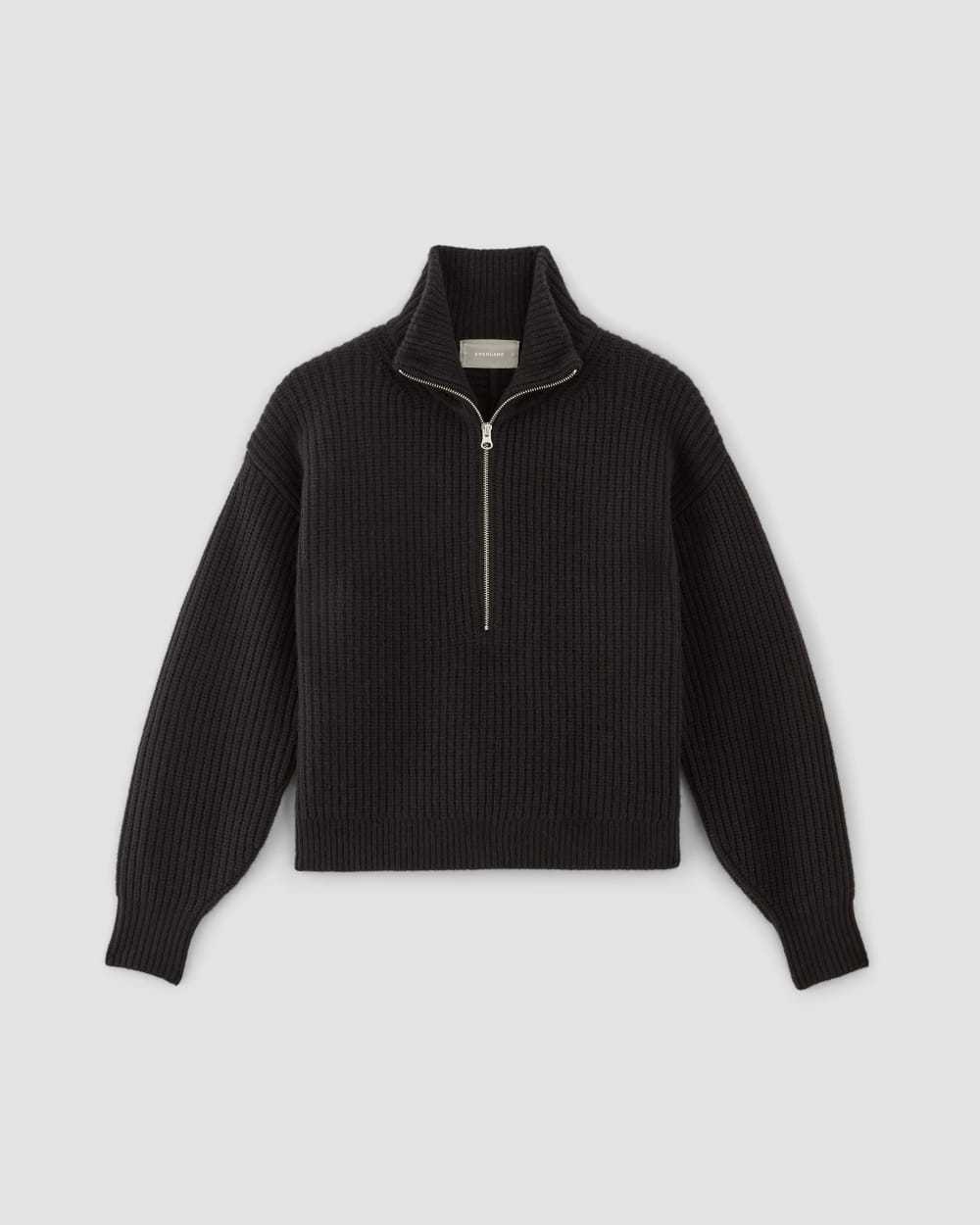 The Felted Merino Half-Zip Sweater