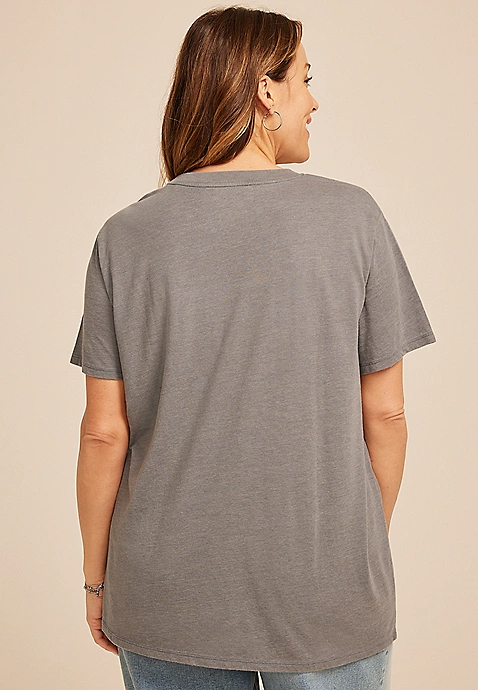 Plus Size Lets Hibernate Oversized Fit Graphic Tee