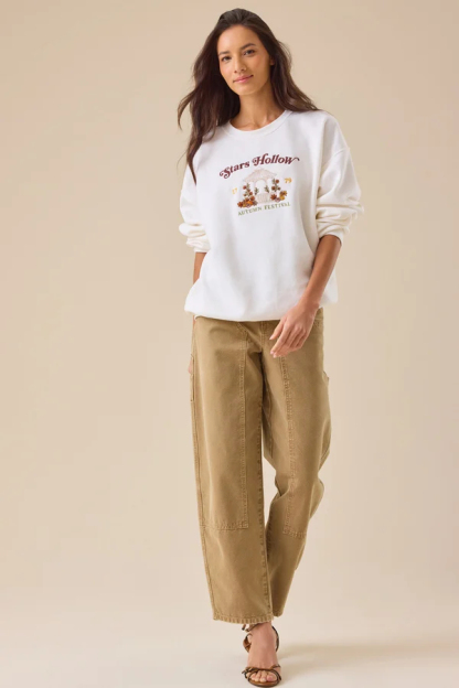 Stars Hollow Embroidered Sweatshirt