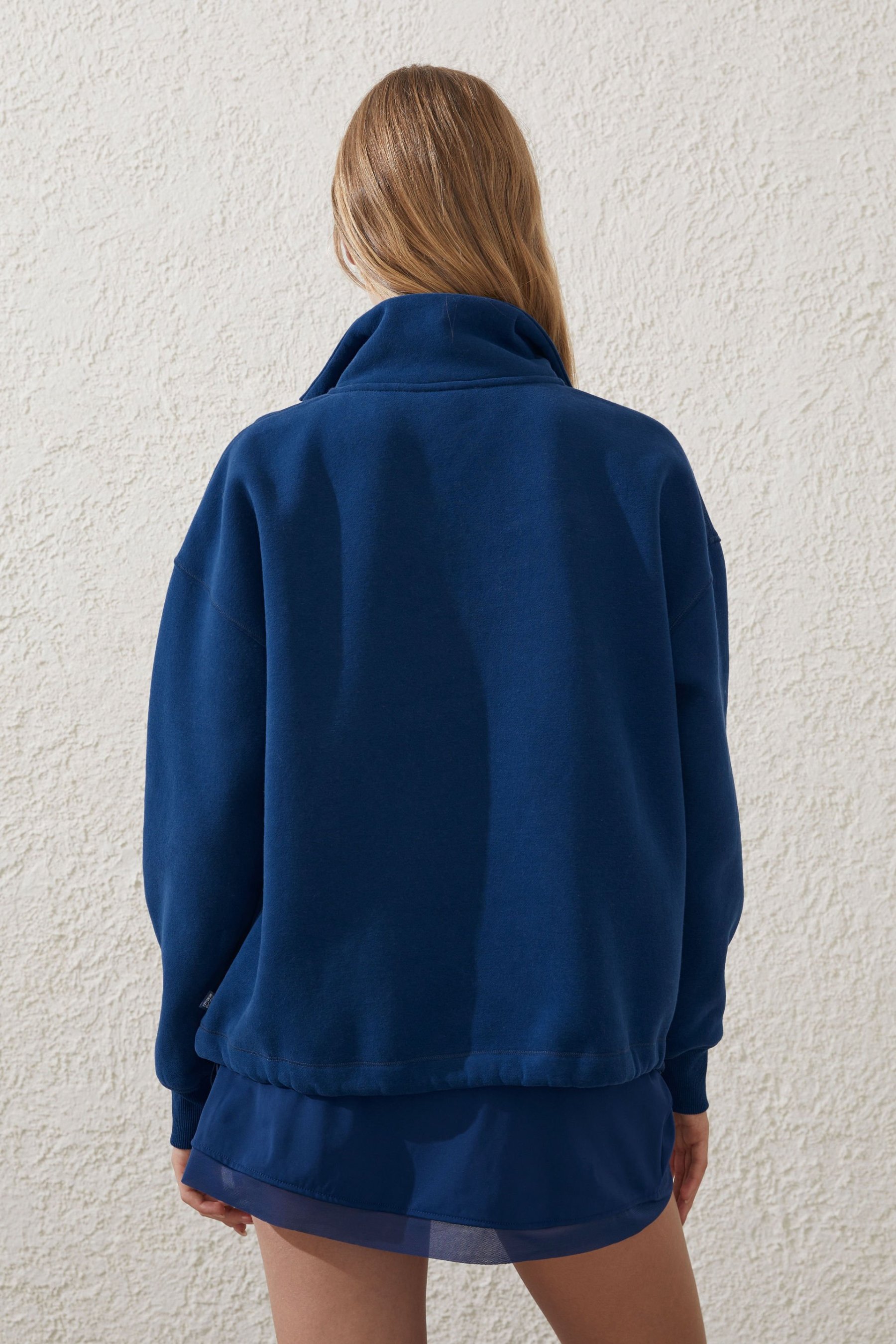 Plush Essential Half Zip Jumper