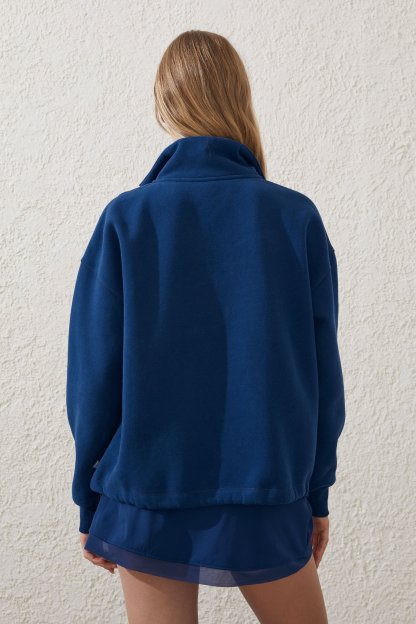 Plush Essential Half Zip Jumper