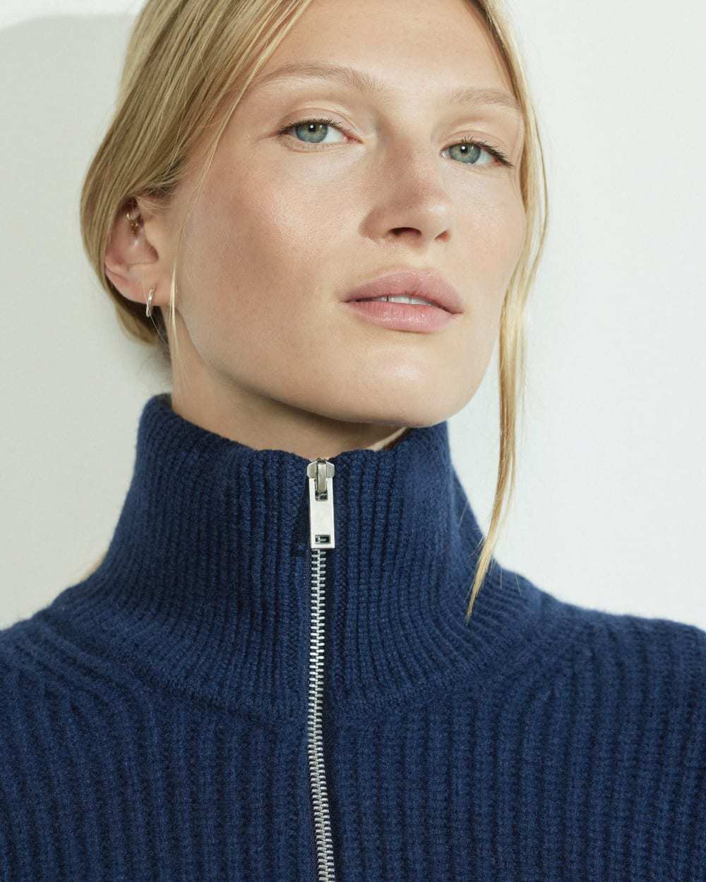 The Felted Merino Half-Zip Sweater