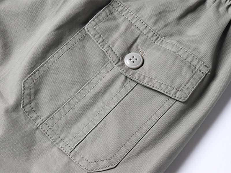 Men's 3-Pack Cargo Shorts | Casual Drawstring Elastic Waist Shorts with Zipper Pockets | Quick Dry Lightweight Streetwear for Summer, Beach, Daily Wear & Outdoor Activities, Menswear, Plain